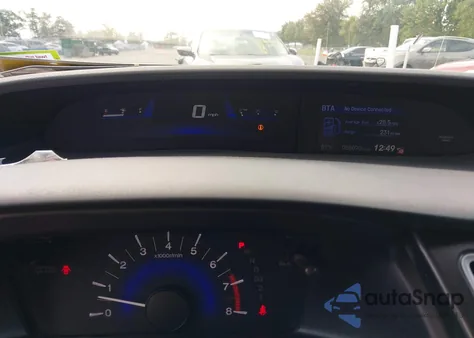 2013 Honda Civic Lx z USA, uszkodzony, nr VIN 19XFB2F55DE295046